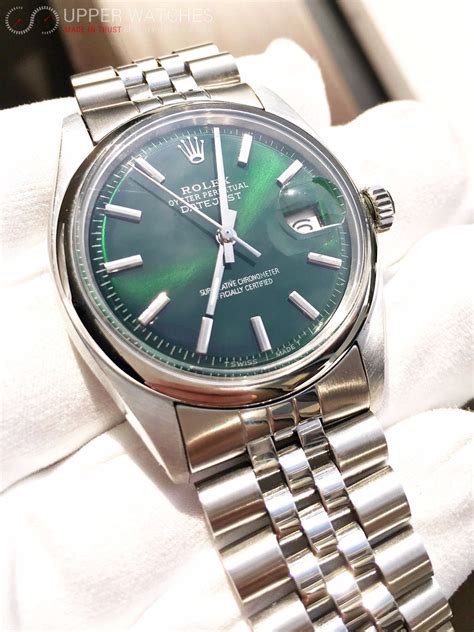 what is green dial rolex made of|rolex green.